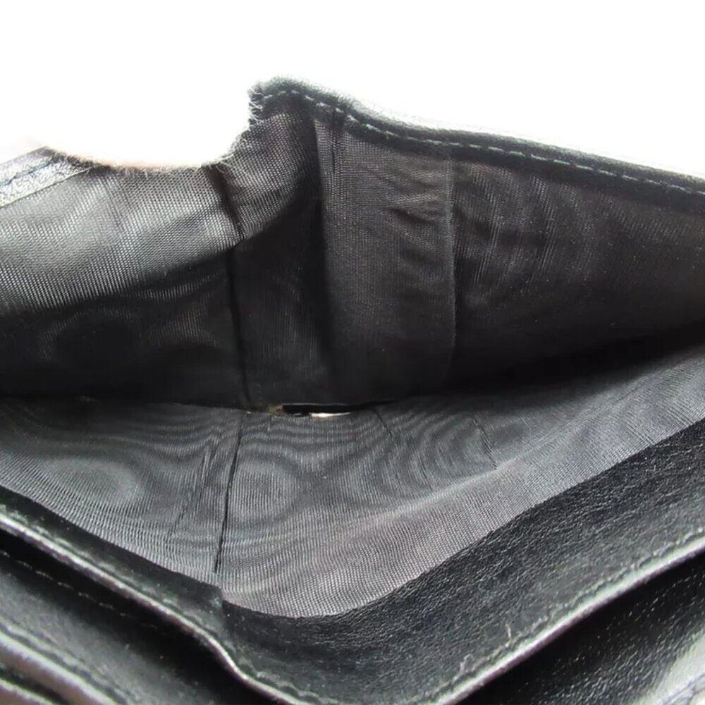 Gucci Double Sidedwallet Ggpattern Canvas Leather… - image 6